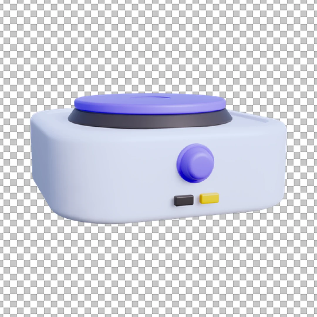 3D Laboratory Magnetic Stirrer Device PNG