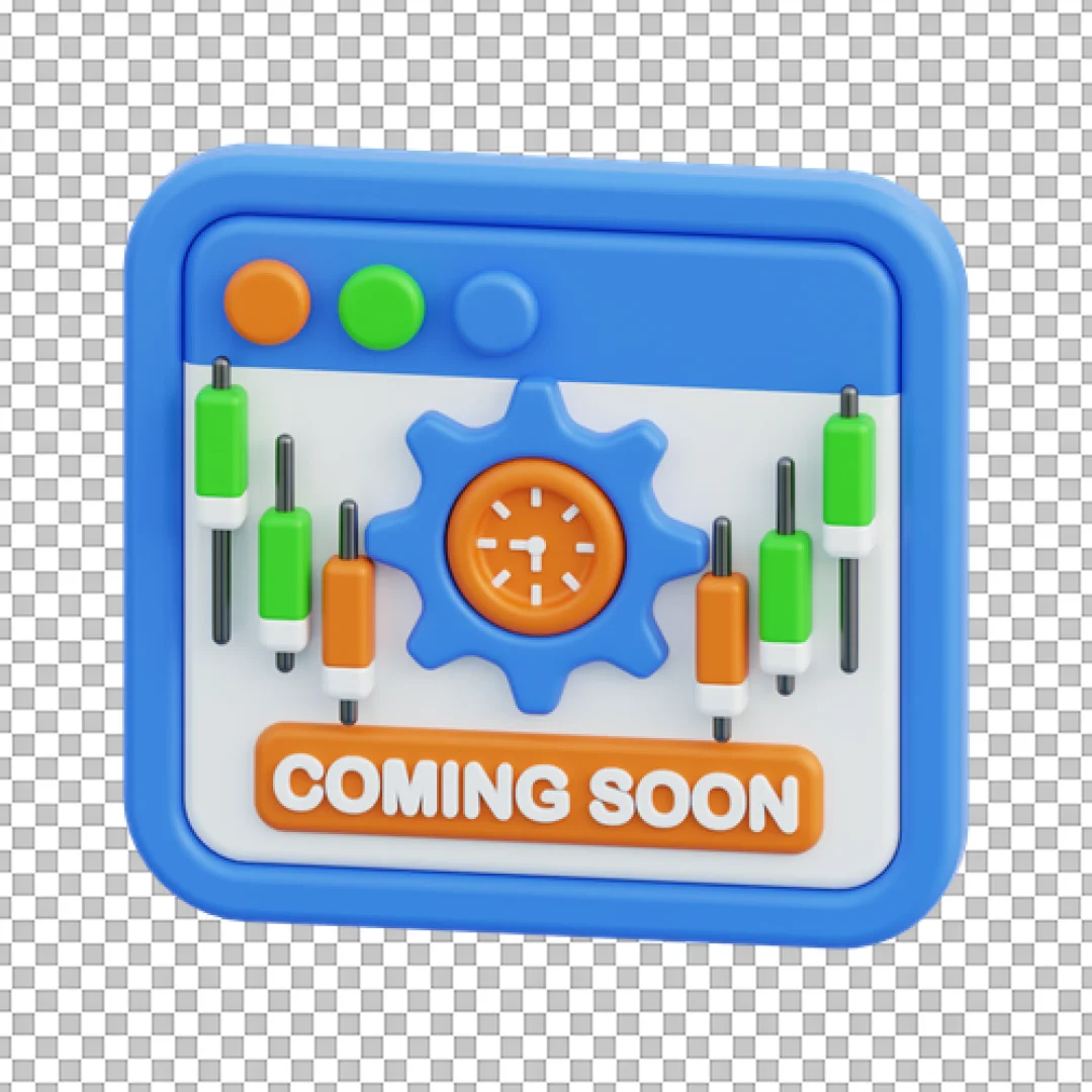 Web Browser Dashboard Coming Soon PNG