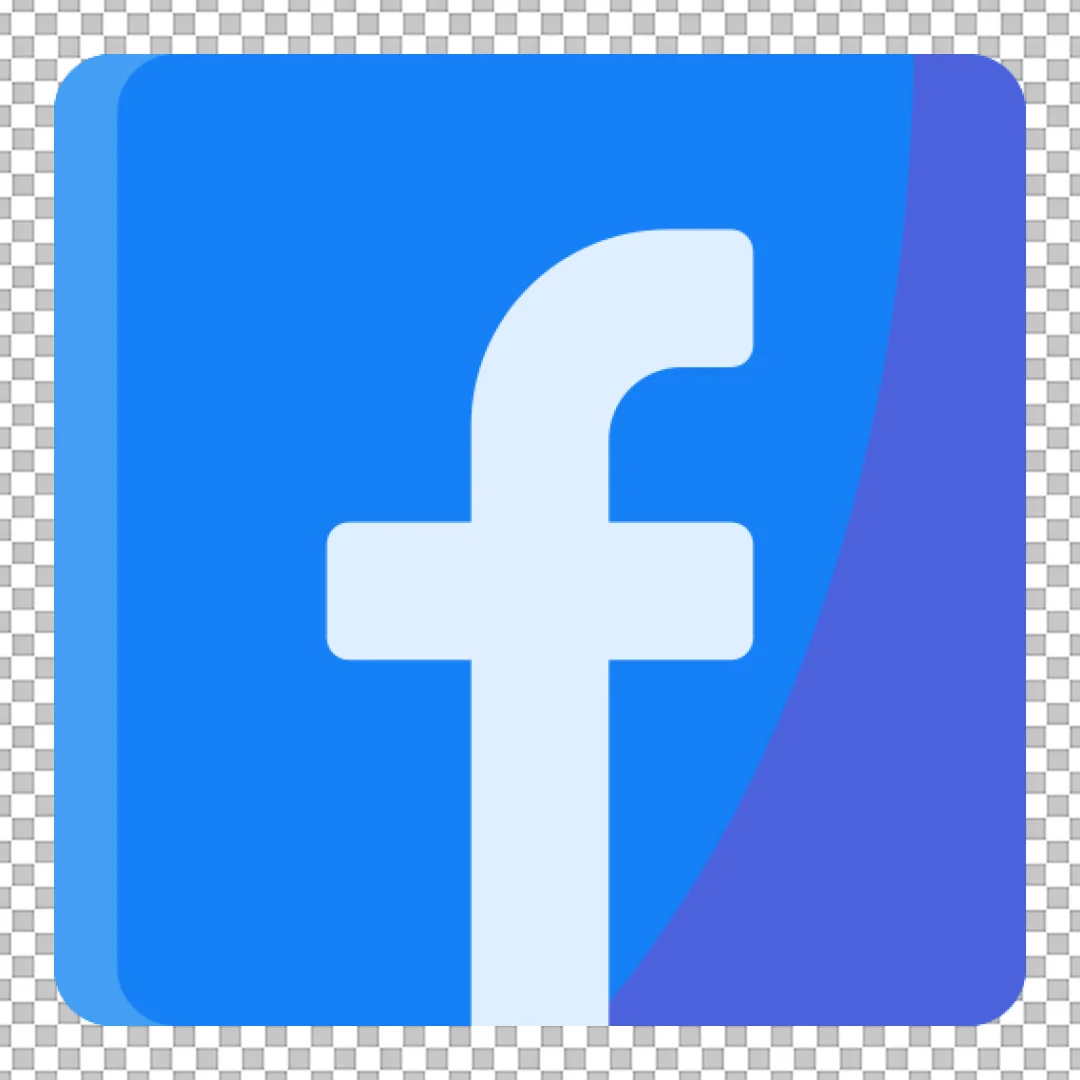 Modern Facebook Social Media Icon Vector Graphic