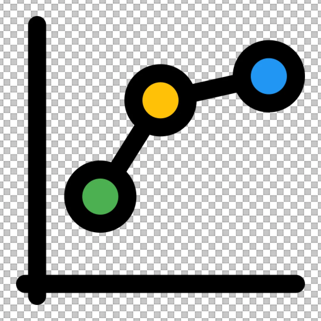 Abstract Progression: Three Colorful Dots on Solid Black Background