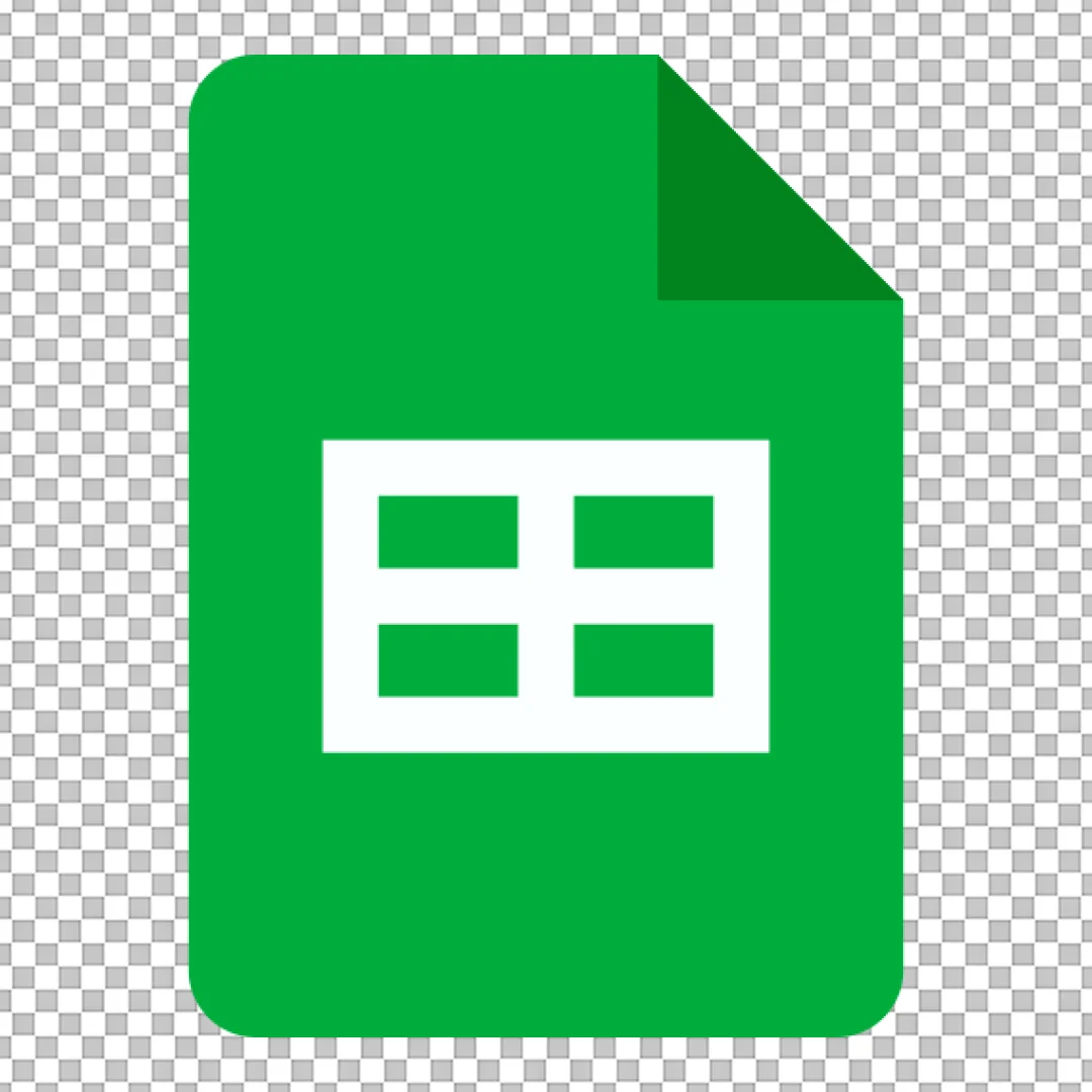 Green Spreadsheet Document File Icon