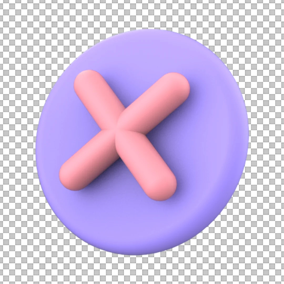 Button Cross PNG