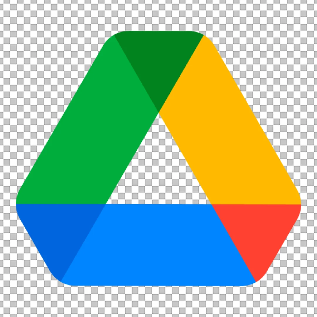Google Drive Logo Icon for Cloud Storage and Digital File Sharing