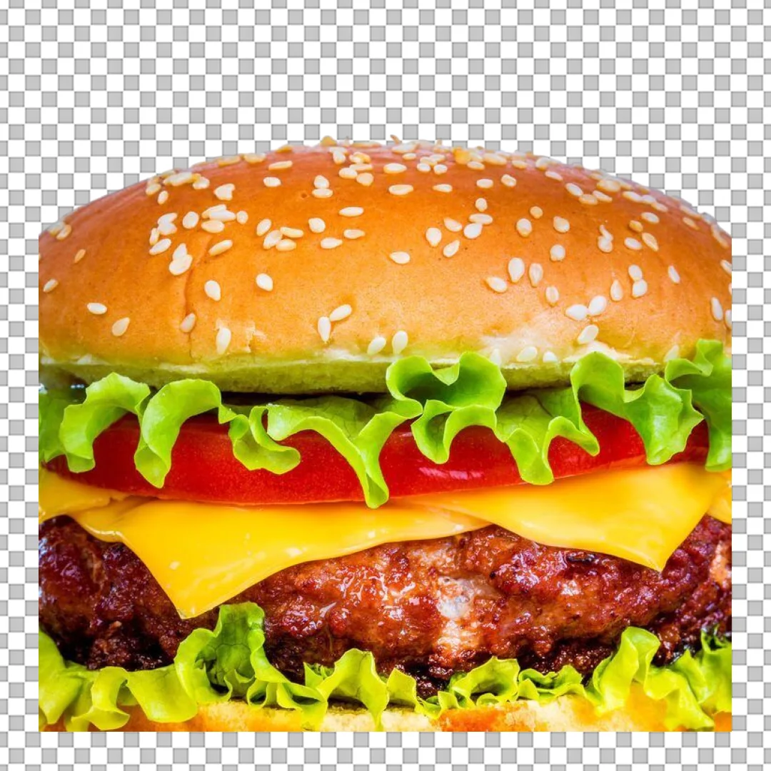 Close-up Cheeseburger Texture PNG
