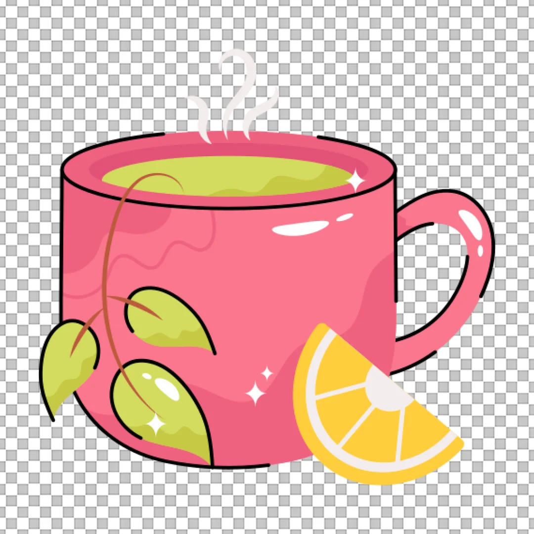 Cup of Herbal Tea PNG