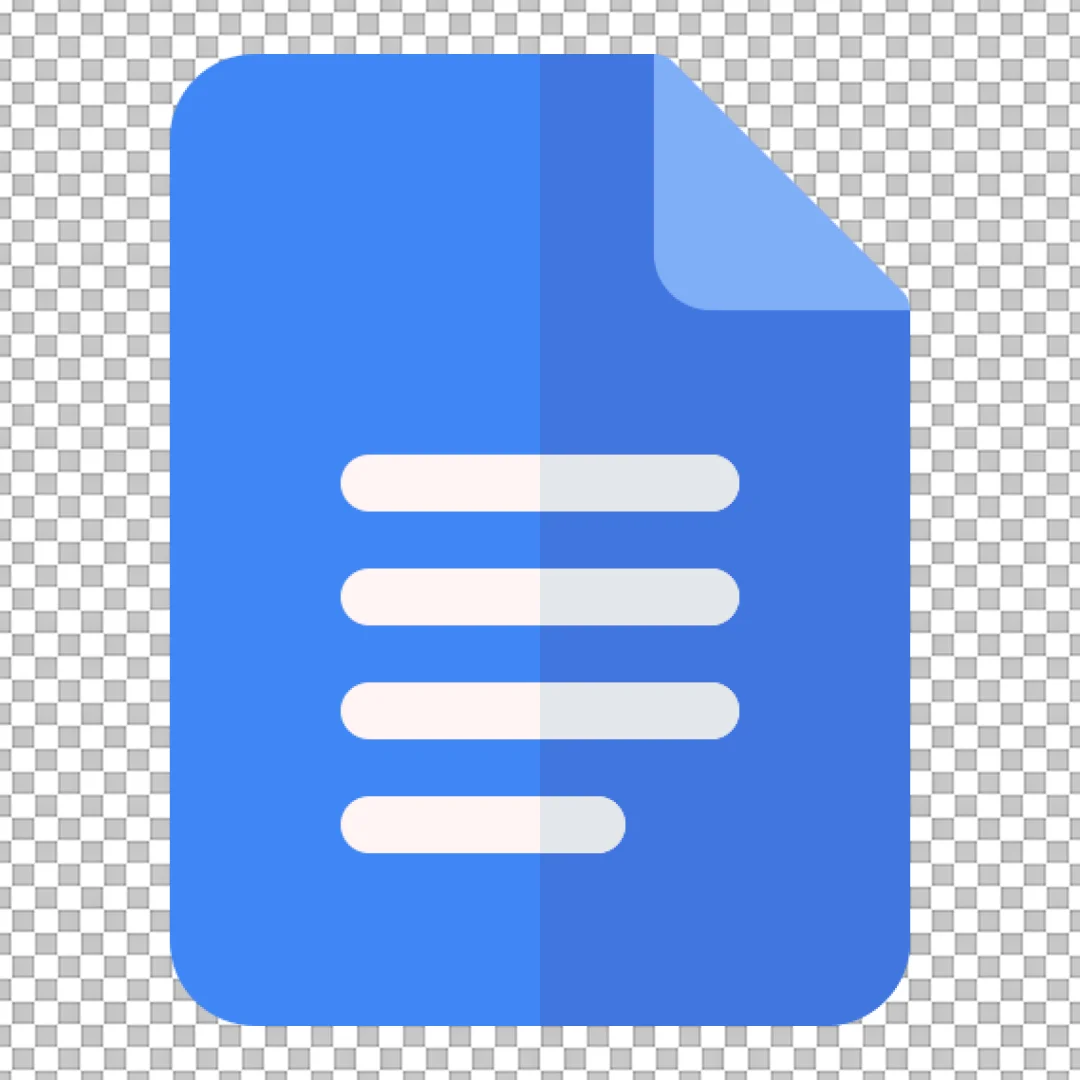 Generic Blue Document File Icon