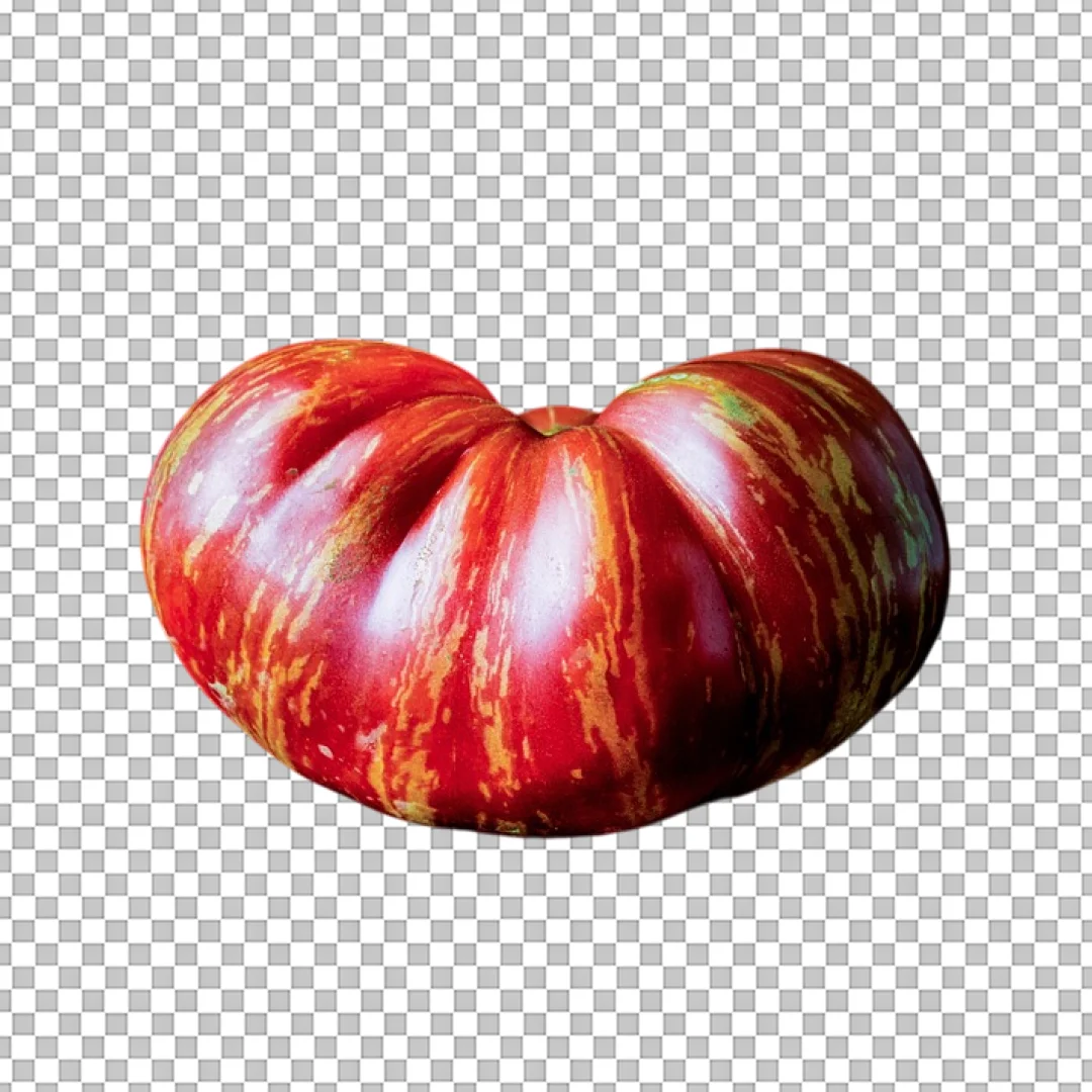 Red Heirloom Tomato PNG