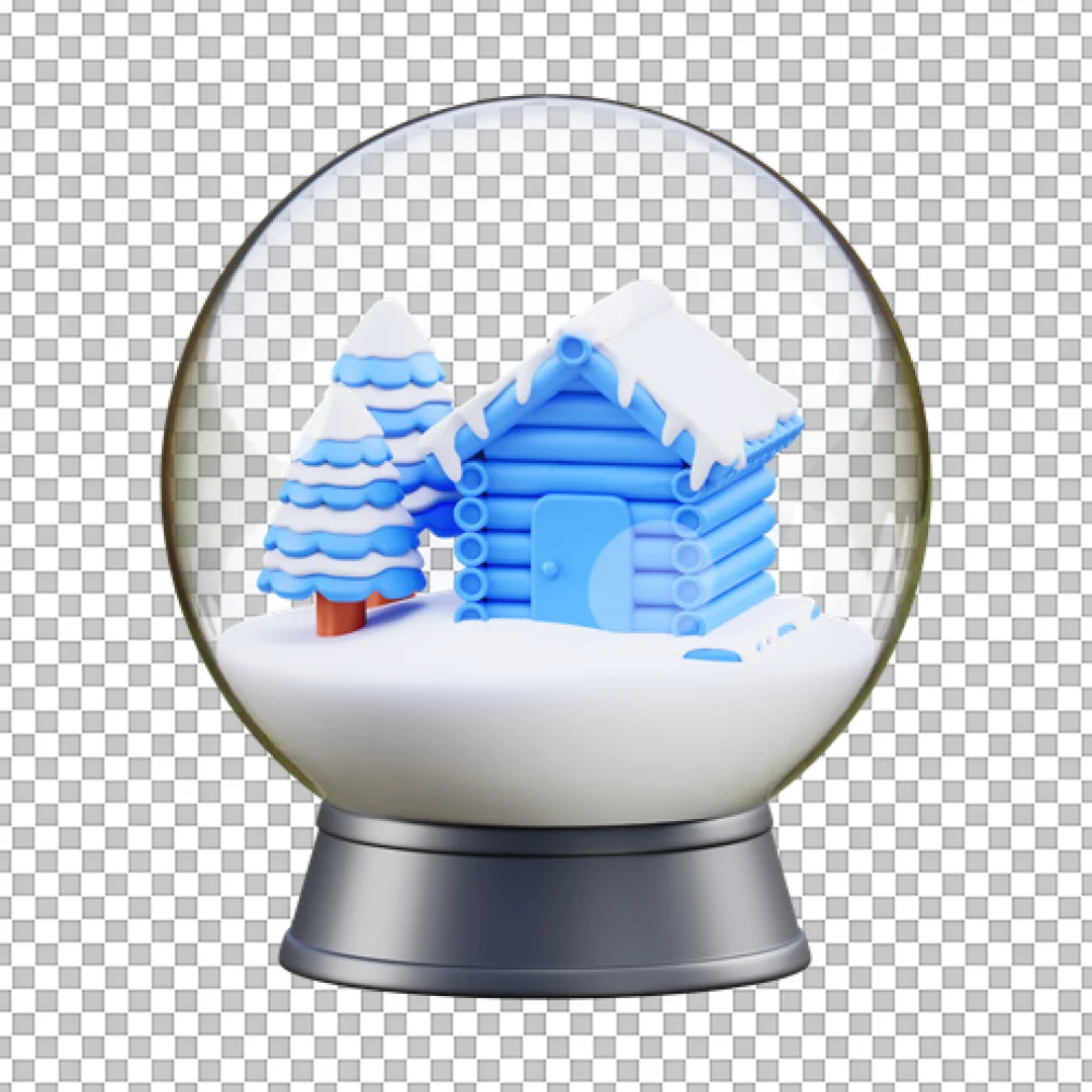 Globe Snow PNG