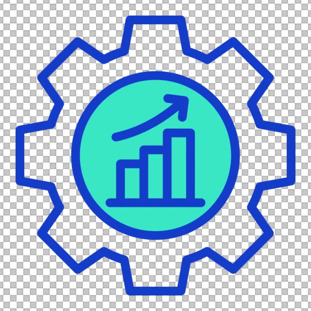 Business Growth and Performance Optimization Icon