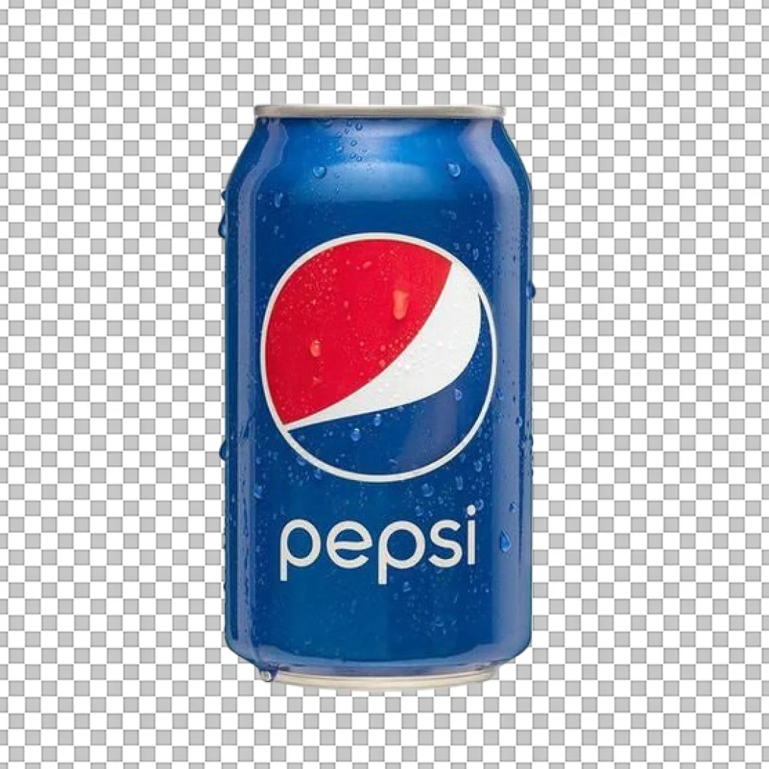 Blue Pepsi Soda Can PNG