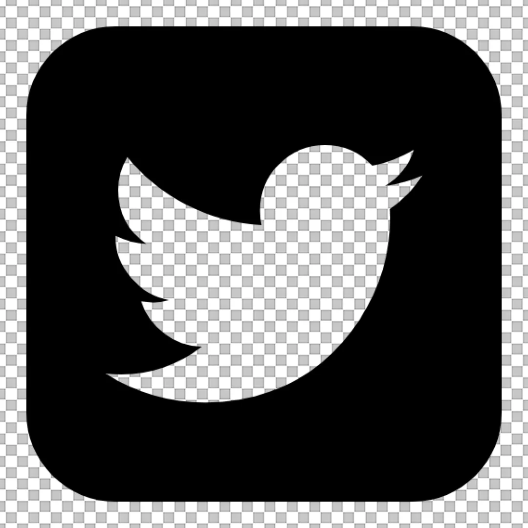 Dark Olive Green X / Twitter Bird Social Media Icon