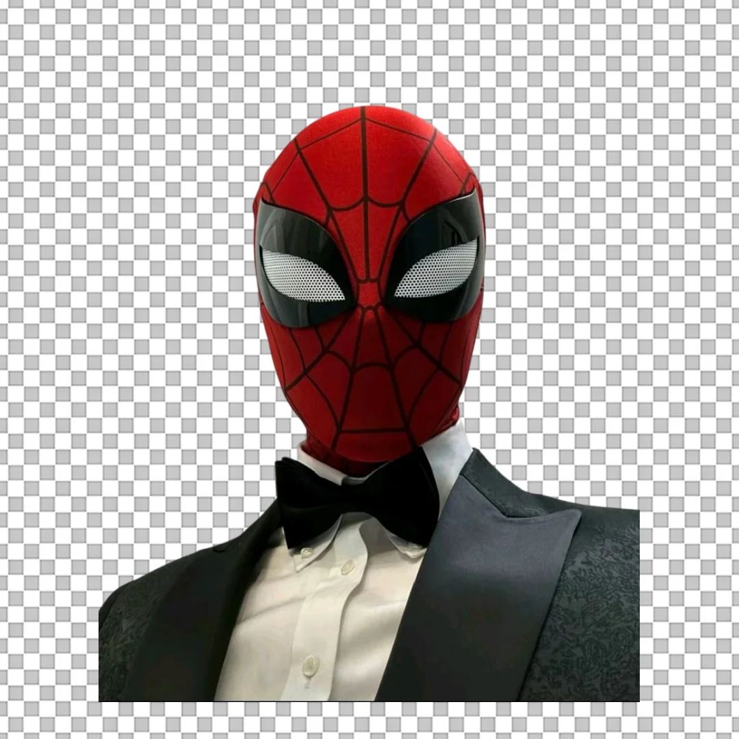 Superhero in a Formal Tuxedo PNG